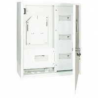 Распределительный шкаф ЩУРН, 24 мод., IP31, навесной, металл, серая дверь |  код. SQ0905-0039 |  TDM